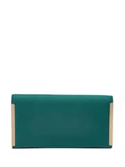 Verde - Lotus Clutch Bolsa com corrente - Imagem 3 de 4