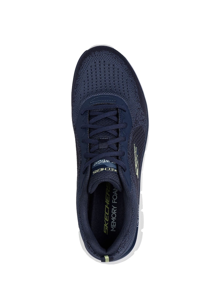 Skechers Blue Track Glendor Trainers - Image 8 of 8