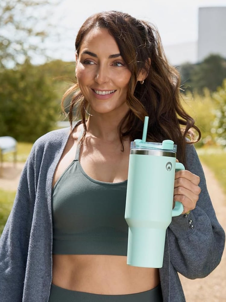 Restore Mint Roomy 1120ml Tumbler Water Bottle - Image 1 of 3 Restore Mint Roomy 1120ml Tumbler Water Bottle - Image 1 of 3