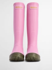 Barbour® Pink Abbey Tall Wellies - Image 3 of 9