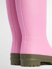 Barbour® Pink Abbey Tall Wellies - Image 5 of 9