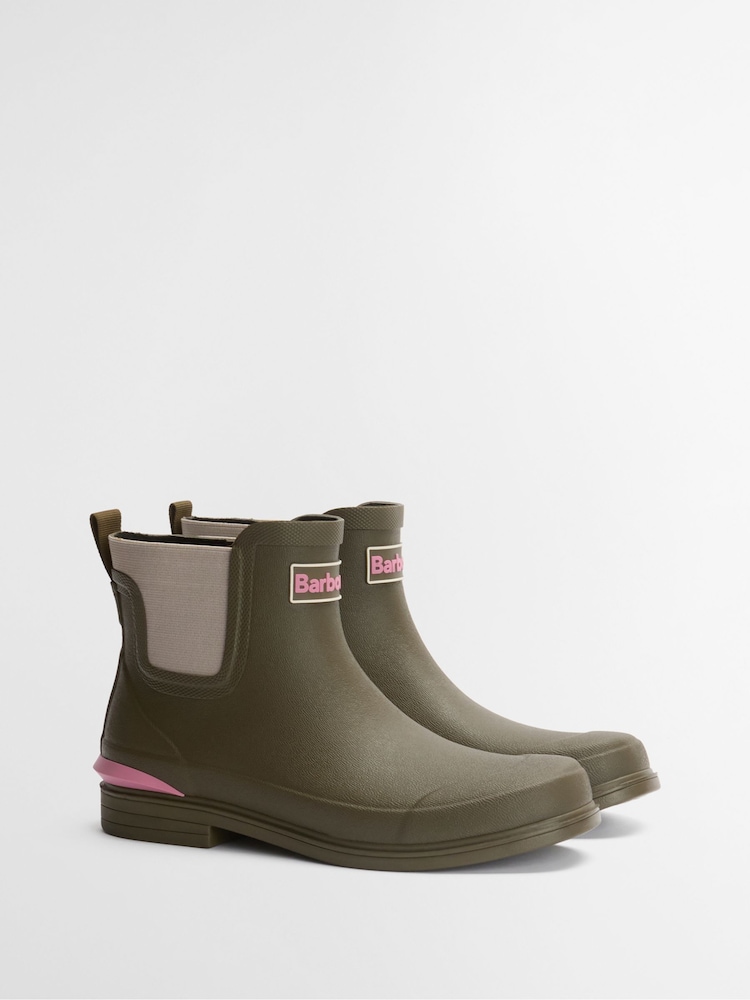 Barbour® Green Abbeyfield Wellies - Image 2 of 11