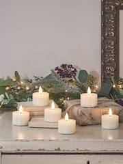 Lights4fun 6 Ivory TruGlow® LED Mini Votive Candles - Image 5 of 5