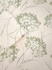 Laura Ashley Hedgerow Giselle 10M Wallpaper - Image 1 of 4