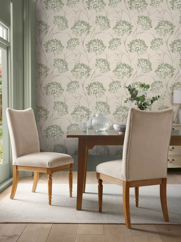 Laura Ashley Hedgerow Giselle 10M Wallpaper - Image 2 of 4