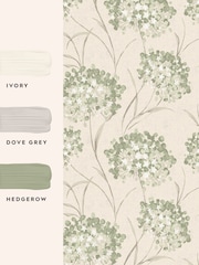 Laura Ashley Hedgerow Giselle 10M Wallpaper - Image 4 of 4