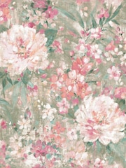 Laura Ashley Hedgerow Green Mayville 10M Wallpaper - Image 3 of 4