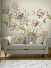 Laura Ashley Grape Gosford Fixed Sized 3M Mural - Image 1 of 4