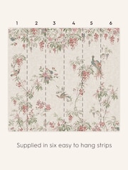 Laura Ashley Multi Sage Attleton A4 Mural Sample - Image 2 of 4