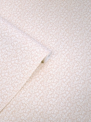 Laura Ashley Plaster Pink Sweet Alyssum 10M Wallpaper - Image 1 of 4