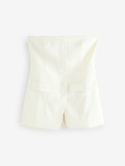 4th & Reckless Cream Buttercream Split Front Tailored Corset - Image 6 of 6
