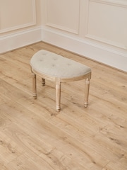 Voyage Maison Linen Claudette Footstool - Image 6 of 7