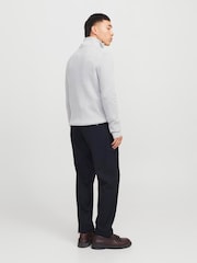 JACK & JONES Blue Kane Loose Smart Joggers - Image 3 of 6