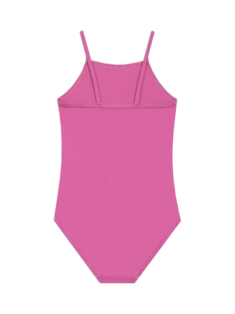 Character Pink Disney Princess Ariel Moana Cinderella And Rapunzel Print Swimsuit - Image 2 of 8