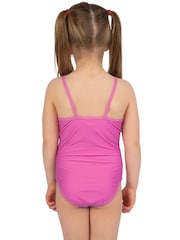 Character Pink Disney Princess Ariel Moana Cinderella And Rapunzel Print Swimsuit - Image 4 of 8