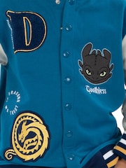 Character Blue How To Train Your Dragon Toothless Varsity Jacket - Image 6 of 13