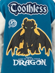 Character Blue How To Train Your Dragon Toothless Varsity Jacket - Image 7 of 13