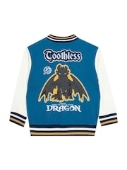 Character Blue How To Train Your Dragon Toothless Varsity Jacket - Image 9 of 13