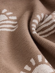 Brown Sun Short Sleeve All-Over Print T-Shirt and Shorts Set (3mths-7yrs) - Image 8 of 8