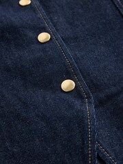 Rinse Blue Denim Bandeau Waistcoat - Image 7 of 8