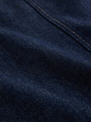 Rinse Blue Denim Bandeau Waistcoat - Image 8 of 8