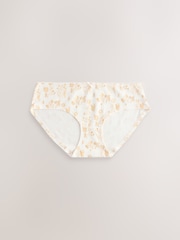 Bordeauxrød - Cotton Rich Knickers 5 Pakke - Billede 4 af 8