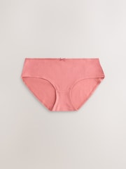 Bordeauxrød - Cotton Rich Knickers 5 Pakke - Billede 5 af 8