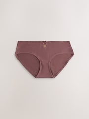 Bordeauxrød - Cotton Rich Knickers 5 Pakke - Billede 6 af 8