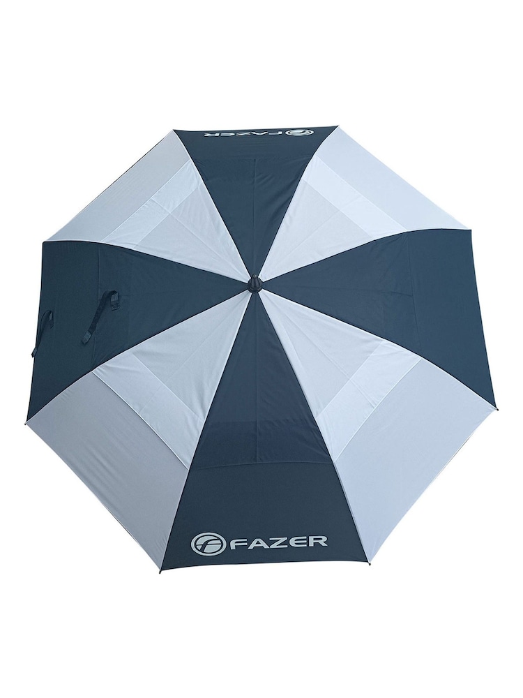 Fazer Blue Golf Auto Double Canopy Umbrella - Image 1 of 5 Fazer Blue Golf Auto Double Canopy Umbrella - Image 1 of 5