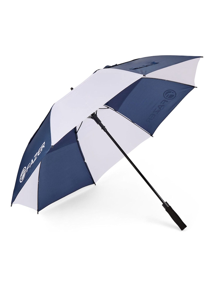 Fazer Blue Golf Auto Double Canopy Umbrella - Image 2 of 5 Fazer Blue Golf Auto Double Canopy Umbrella - Image 2 of 5