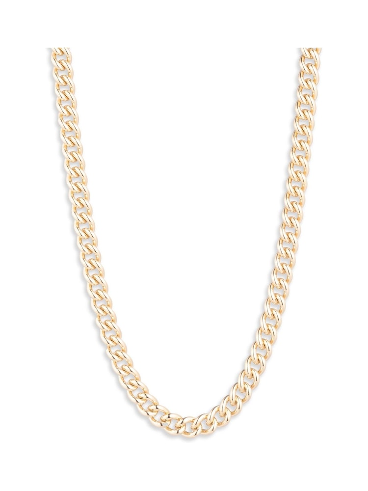 Lauren Ralph Lauren Gold Plated 16 Inch Curb Chain Collar Necklace - Image 1 of 3