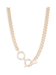 Lauren Ralph Lauren Gold Plated 16 Inch Curb Chain Collar Necklace - Image 2 of 3