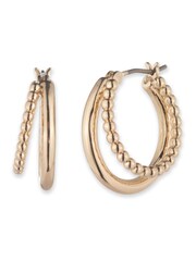 Lauren Ralph Lauren Gold Gold Tone 20 mm Bead Split Earrings - Image 1 of 1