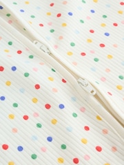 Blue/White Two Way Zip Baby Sleepsuit 3 Pack (0mths-2yrs) - Image 11 of 13