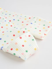 Blue/White Two Way Zip Baby Sleepsuit 3 Pack (0mths-2yrs) - Image 12 of 13