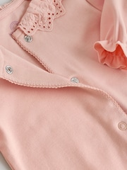 Pink Baby Sleepsuits 3 Pack (0mths-2yrs) - Image 14 of 16