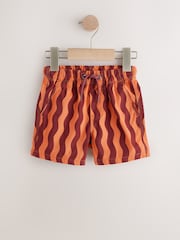 Green/Orange/Stripe - 鬆緊短褲 3 件組（3 個月至 7 歲） - 圖片 5，共 7