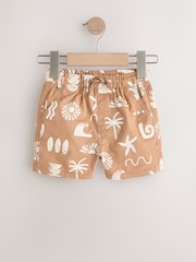 Blue/Neutral/Orange - 拉链短裤 3 包（3个月-7年） - 8的图像3｝