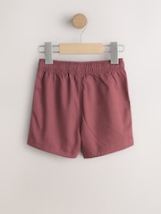 Burgundy Red Side Stripe Pull On Shorts (3mths-7yrs) - Image 5 of 7
