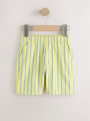 Yellow Stripe Pull On Jorts Shorts (3mths-7yrs) - Image 5 of 8
