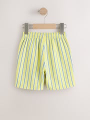 Yellow Stripe Pull On Jorts Shorts (3mths-7yrs) - Image 6 of 8