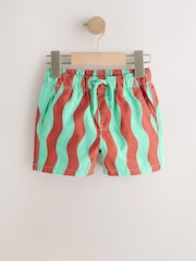 Striscia traballante rossa/verde - Pantaloncini aderenti (3mesi-7anni) - Immagine 1 di 4