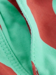 Red/Green Wobbly Stripe Pull On Shorts (3mths-7yrs) - Image 7 of 7