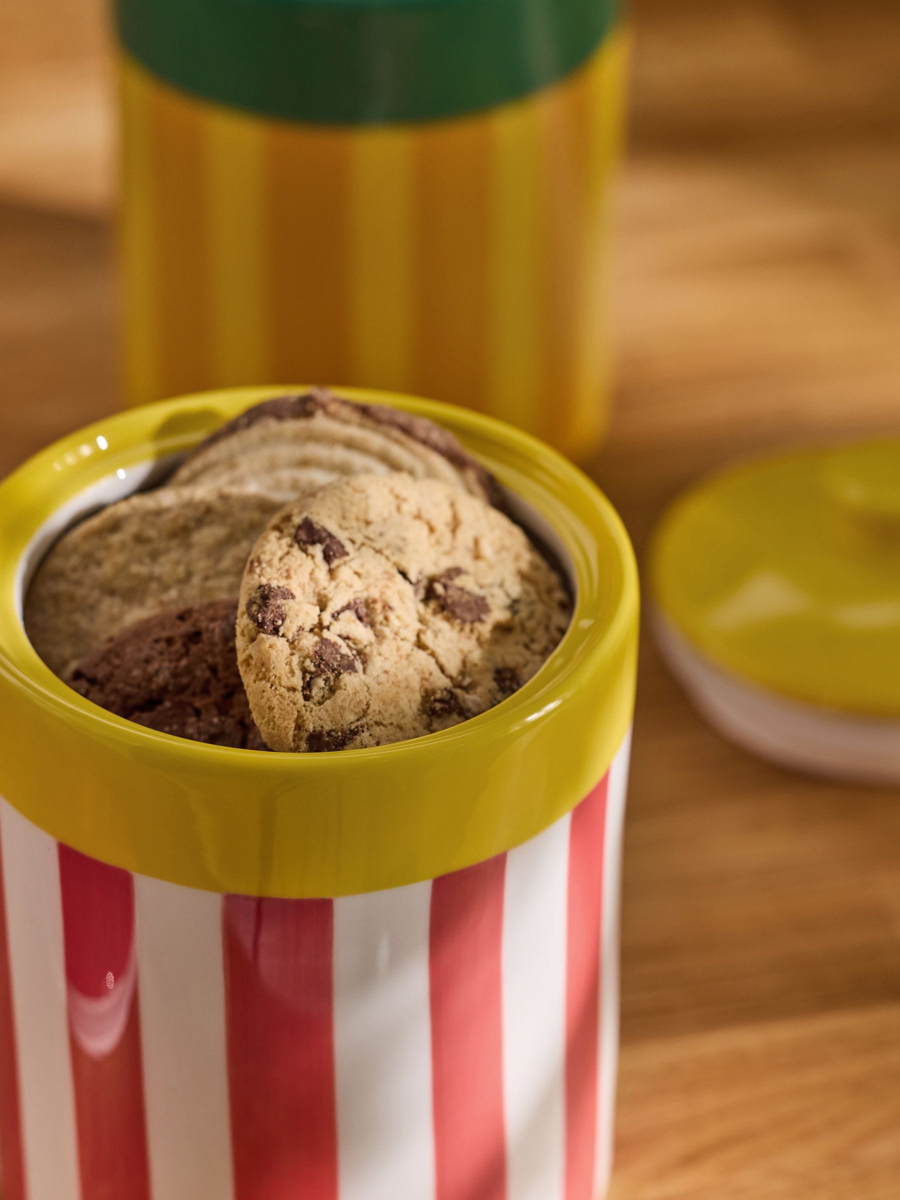 Buy Lucy Tiffney Set of 3 Multi Striped Storage Jars from the Next