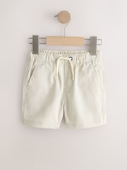 Blue/Neutral/Yellow Pull On Shorts 3 Pack (3mths-7yrs) - Image 3 of 7
