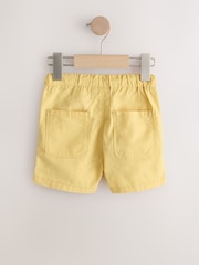 Blue/Neutral/Yellow Pull On Shorts 3 Pack (3mths-7yrs) - Image 5 of 7