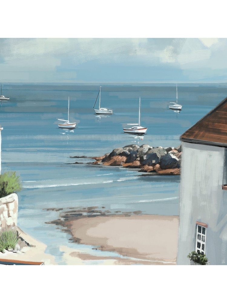Art Marketing Blue Calm Cove Wall Art - Image 2 of 4