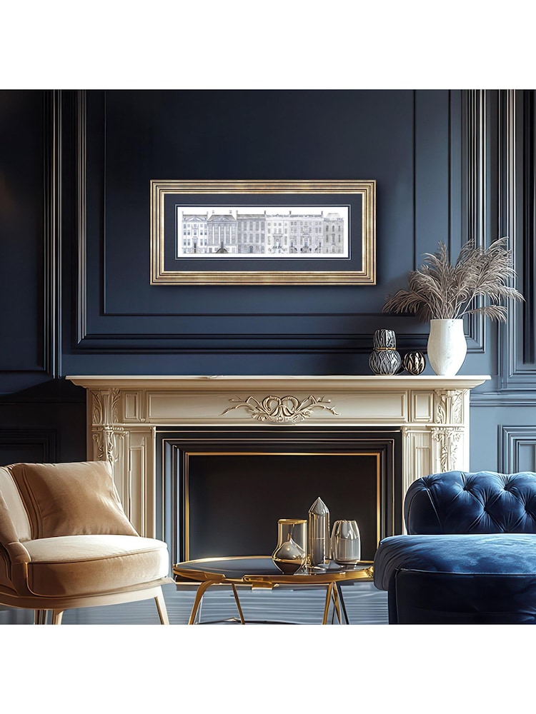 Art Marketing Blue Age of Distinction Wall Art - Image 1 of 4