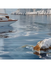 Art Marketing Blue Tranquil Waters Wall Art - Image 2 of 4