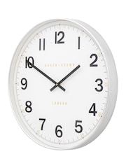 Gallery Home Chrome Whitmore Wall Clock 50cm - Image 2 of 5